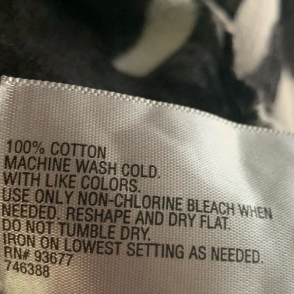 Worthington Black & White Open Front Cardigan - Picture 4 of 8